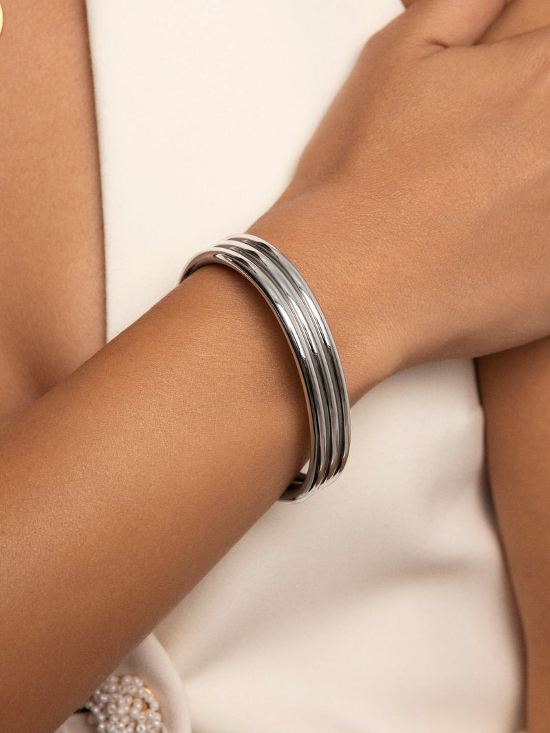 Maxi Line Stainless Steel Bracalet 
