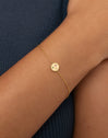 Medallion Spark Color Gold Bracelet