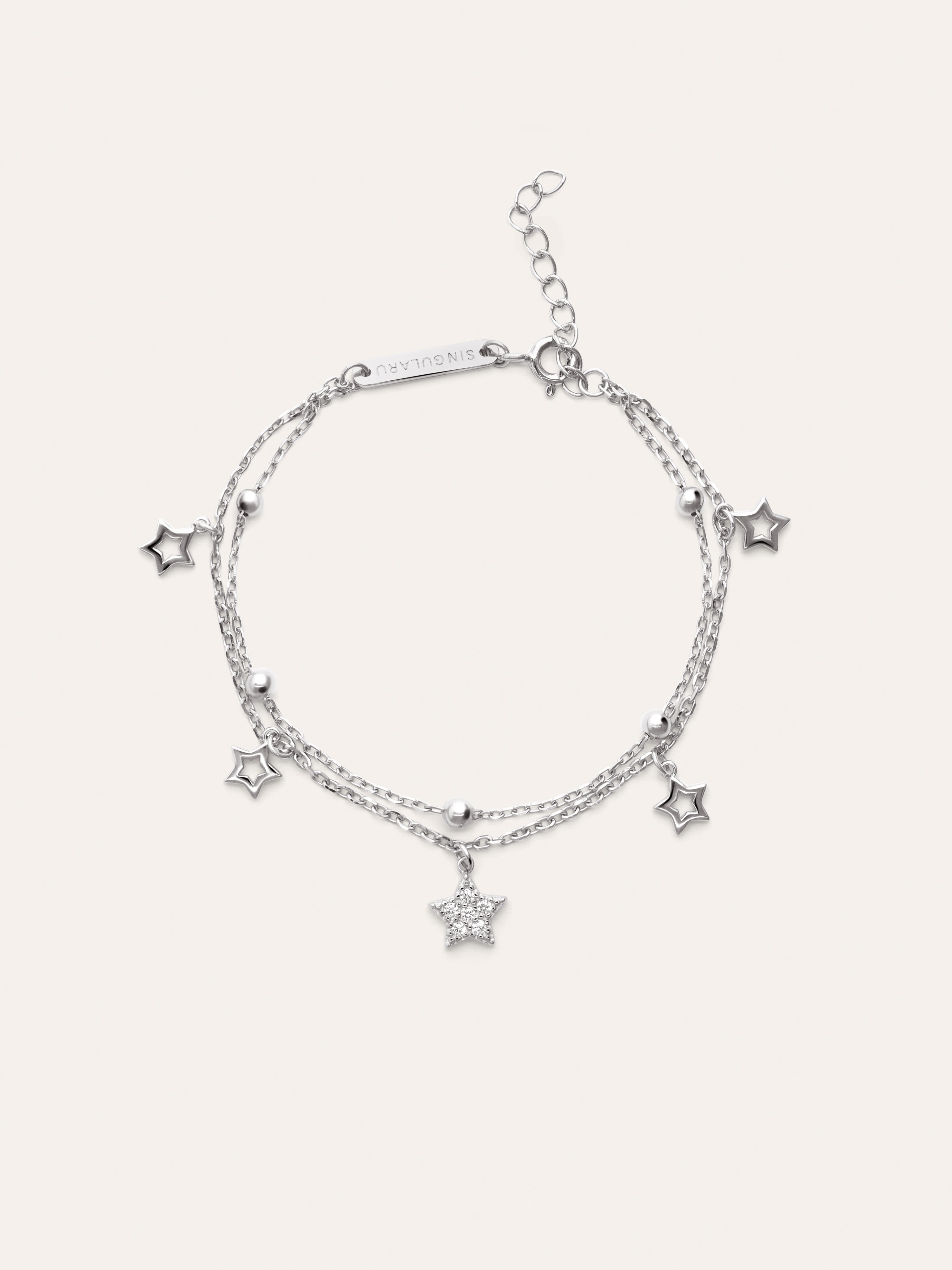 Thousands Stars Silver Bracelet