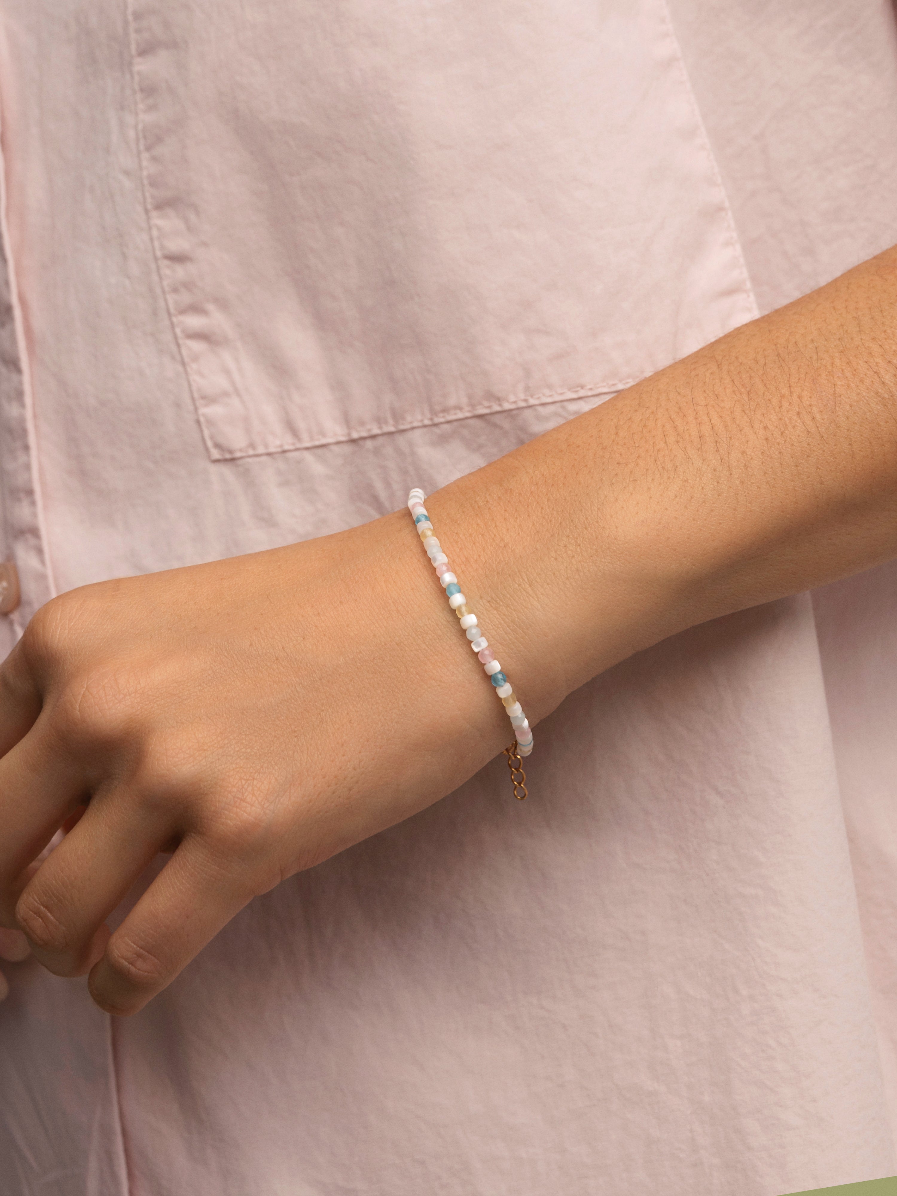 Nacary Stainless Steel Gold Bracelet