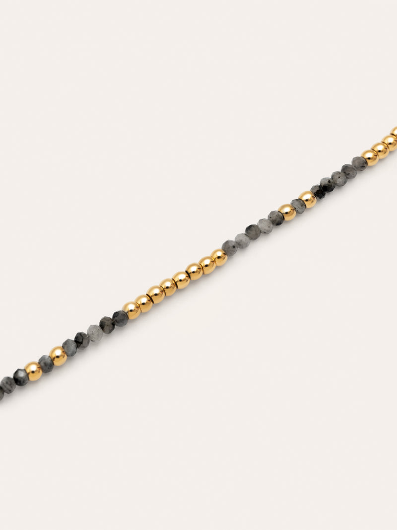Pulsera Noche Acero Baño Oro