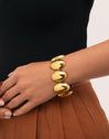 Pulsera Oceya Acero Baño Oro