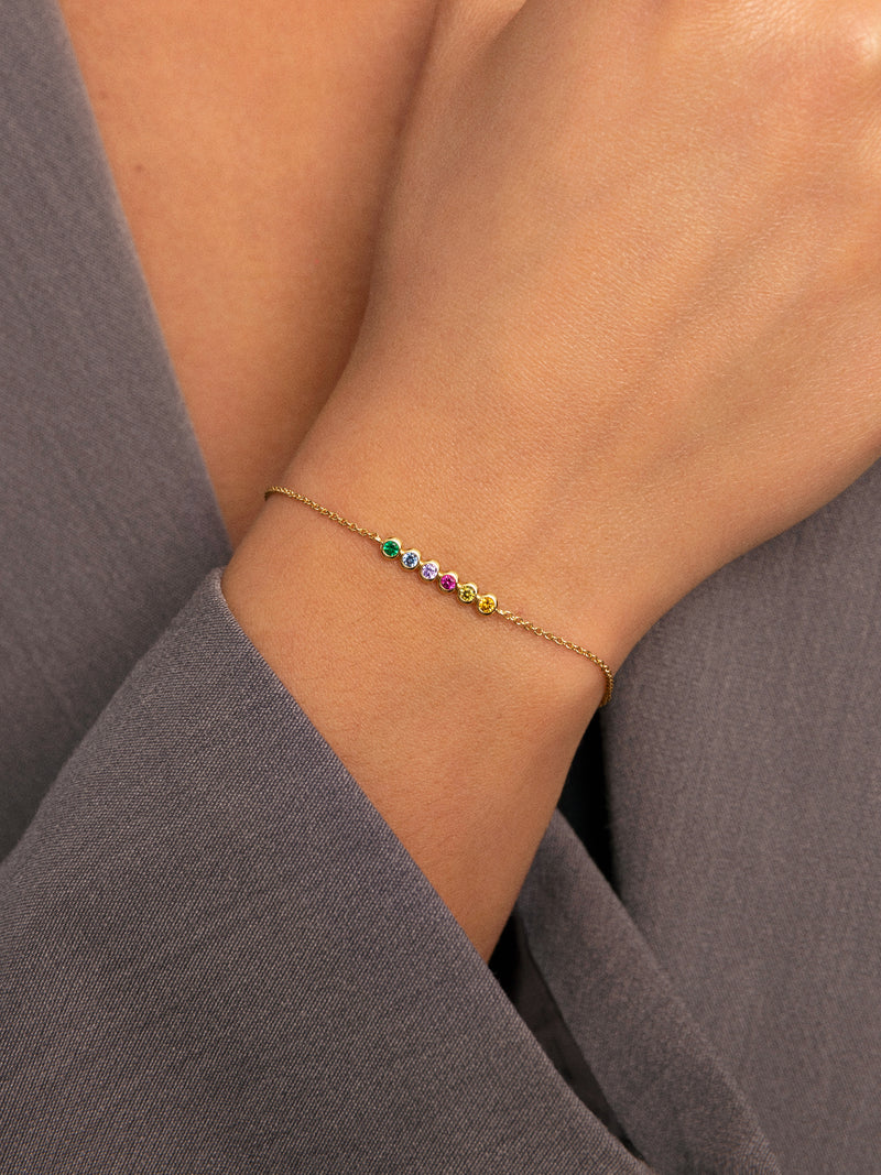 Armband Orbit Verguld met Goud