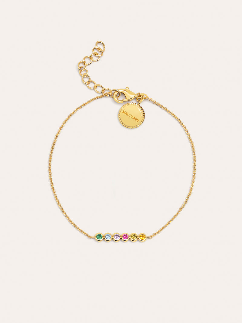 Armband Orbit Verguld met Goud