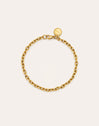 Pulsera Orla Rope Acero Baño Oro