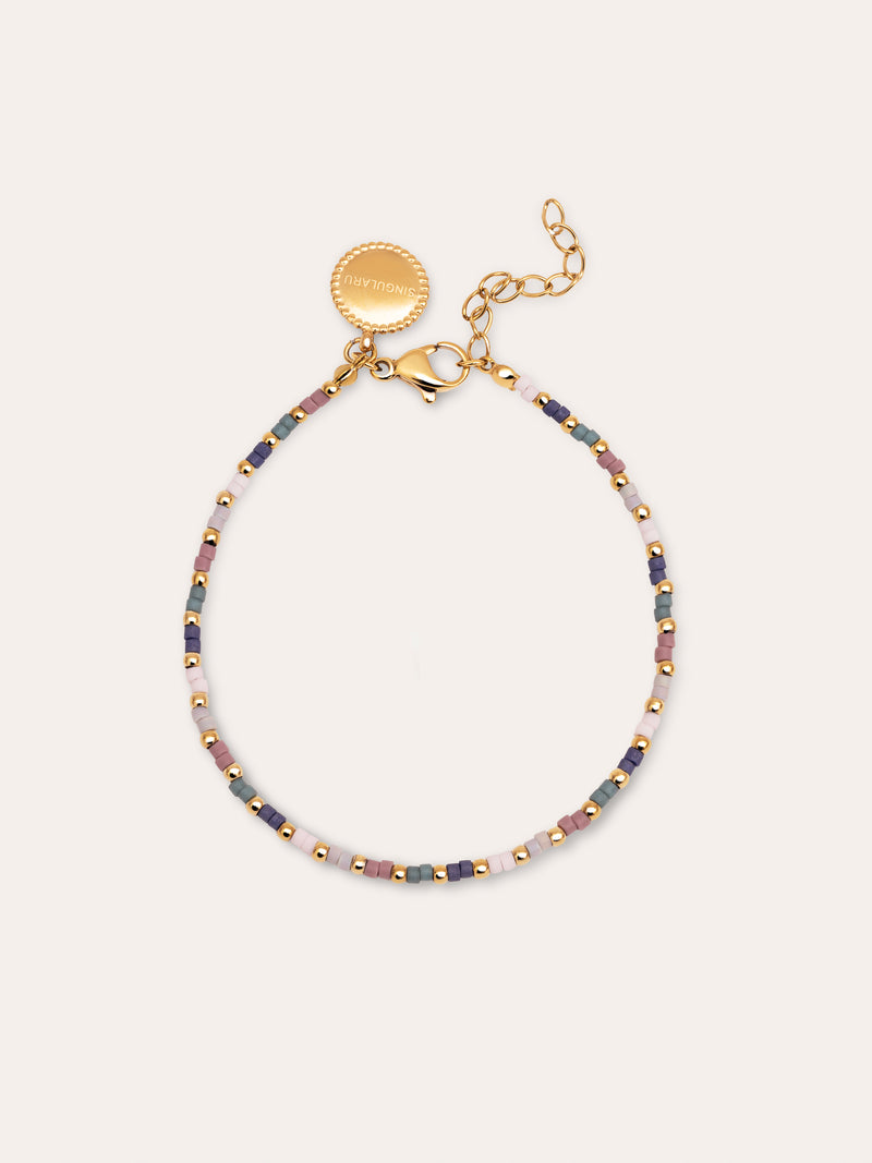 Pulseira Polar Colors Aço Banho de Ouro