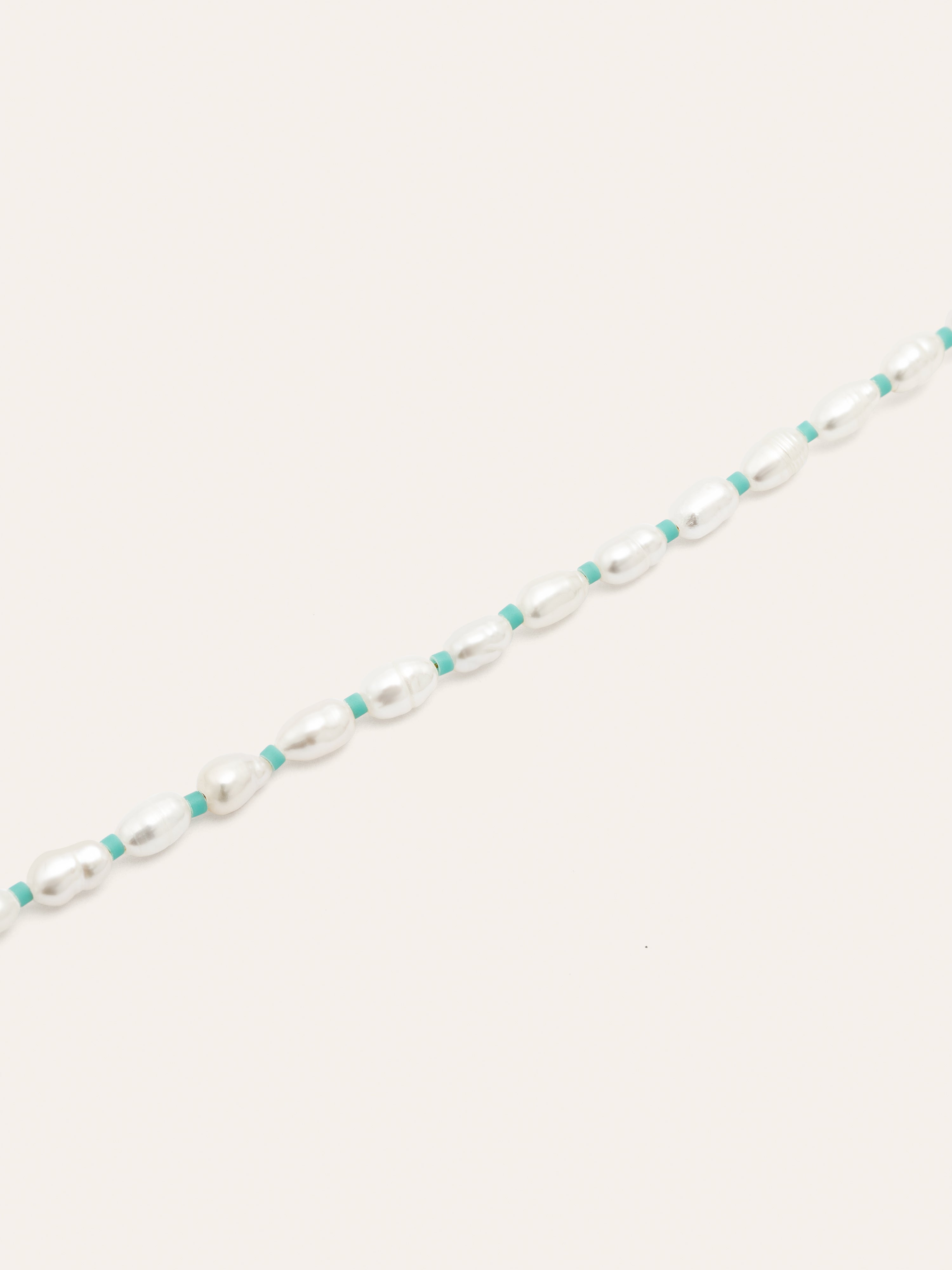 Pompeya Turquoise Stainless Steel Gold Bracelet