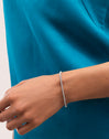 Bracelet Rosario Acier - puesto en modelo