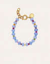 Armband Skycolor Stones Edelstahl vergoldet