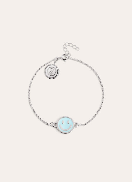 Smiley Sky Enamel Armband