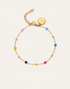 Pulsera Sophie Colors Acero Baño Oro