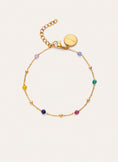 Pulsera Sophie Colors Acero Baño Oro