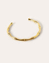 Sugarcane Stainless Steel Gold Bracelet 