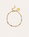 Pulsera Tourmaline Dream Acero Baño Oro