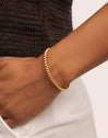 Tressia Stainless Steel Gold Bracelet