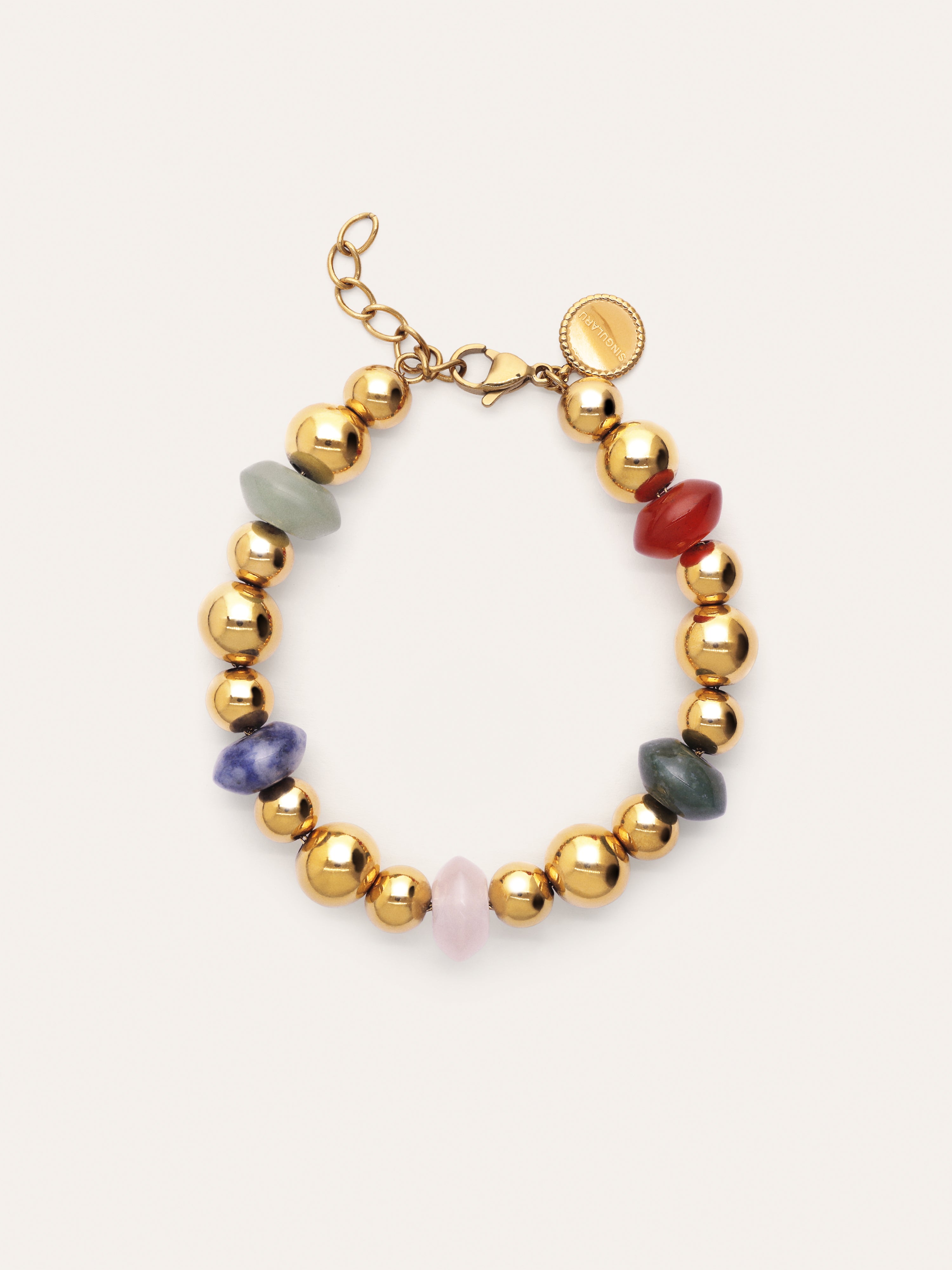 Pulsera Winter Bomb Acero Baño Oro