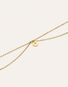 Chevillière Boho Polar Star Acier Plaqué Or