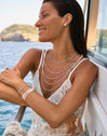 Bracciale Cleopatra Blanch in Acciaio placcato Oro