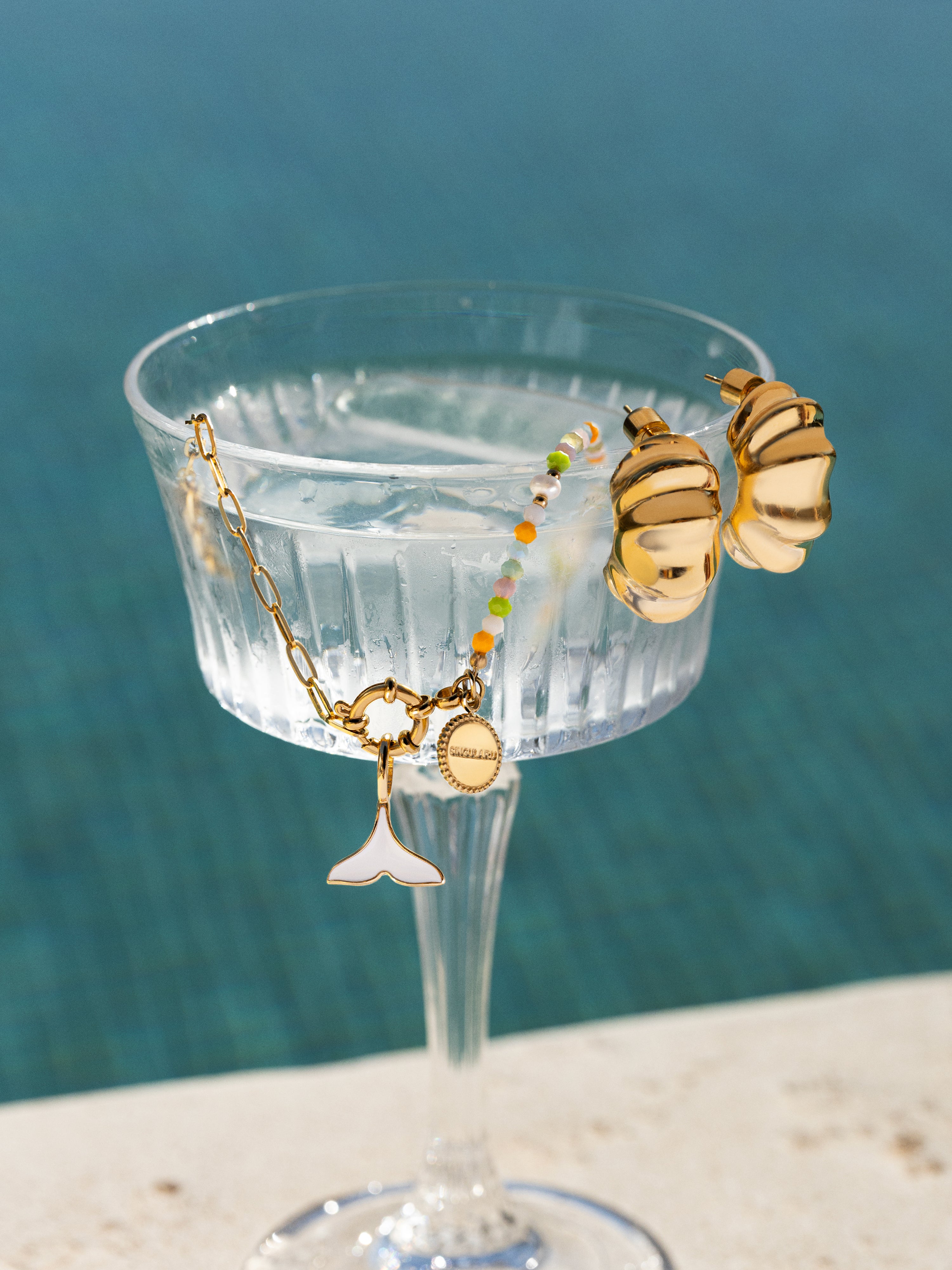 Chic Nora Halskette Edelstahl, vergoldet