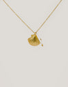 Collar Irida Acero Baño Oro