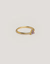 Lavande Clover Ring Gold Plated