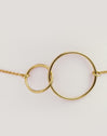 Sister Armband Staal Verguld met Goud - vista 4