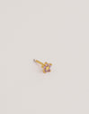 Star Spark Lavender Gold Single Earring