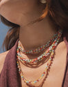 Collar Mawi Colors Acero Baño Oro