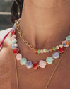 Collar Begur Conchas Acero Baño Oro
