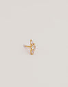 Freesia Spark Gold Single Earring