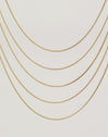 Cleopatra Stainless Steel Gold Necklace