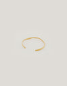 Bracciale Rigido Dane Acciaio Placcato Oro - vista 5