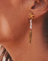 Collier Costa Acier Plaqué Or