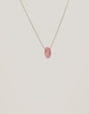 Collier Easy Rosé Acier Plaqué Or