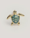 Turtle Gold Single Earring