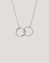 Collar Circles Twist Acero - vista 5