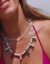Collar Santorini Acero Baño Oro