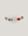Pulsera Personalizada Letter Nácar Acero Baño Oro - vista 5