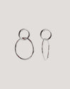 Boucles d'oreilles Sister Acier - vista 4