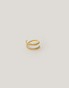 Anillo Doble Scarlett Baño Oro