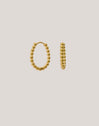 Pendientes Dana Dots Acero Baño Oro