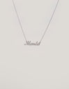 Collier Personnalisé Carrie Argent