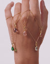 Charm Birthstones Baño Oro