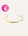 Bracelete Cane Banho de Ouro
