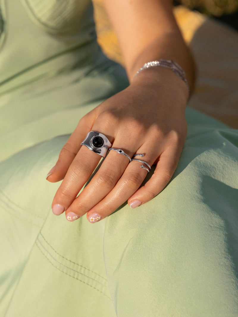 Horus Auge Ring Silber