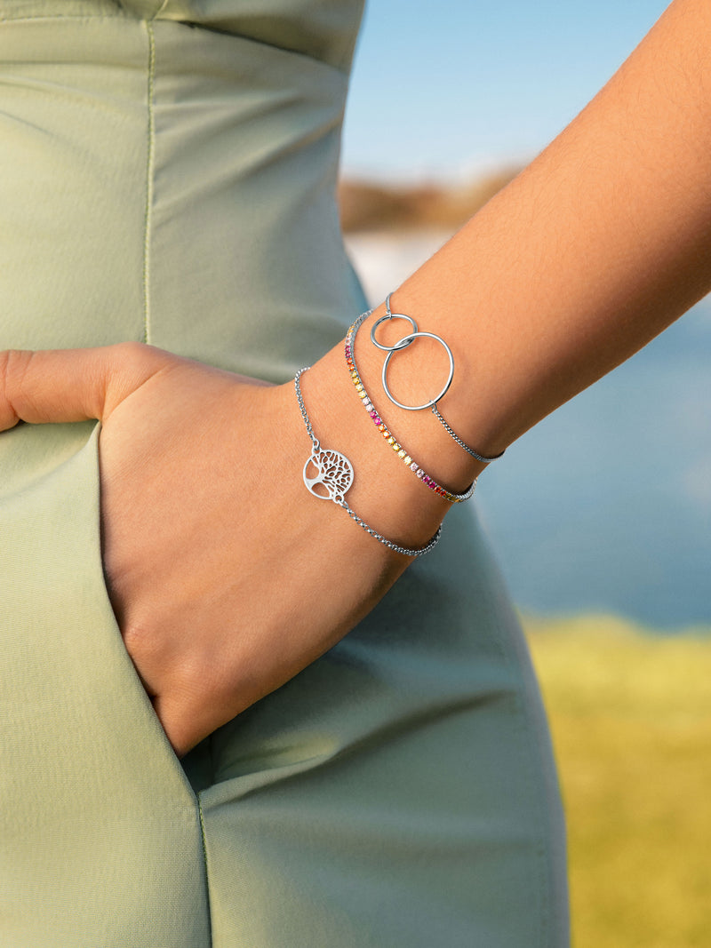 Pulsera Árbol de la Vida Plata