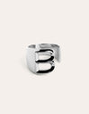 Letter Signet Personalized Ring