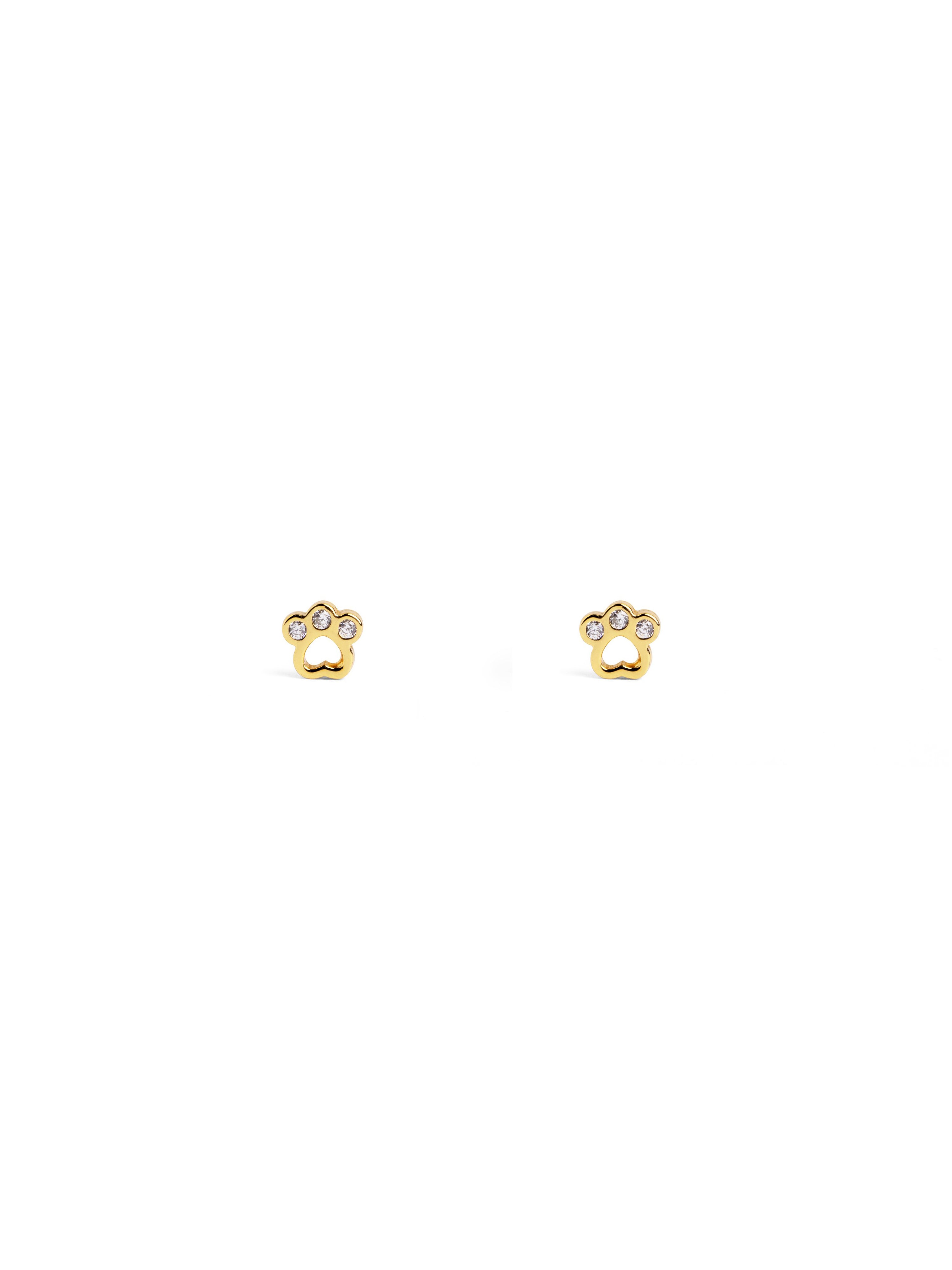 Pendientes Kids Paw Oro