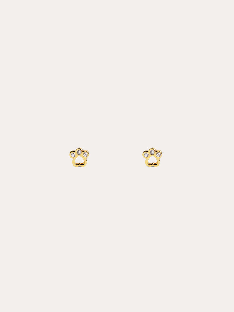 Pendientes Kids Paw Oro