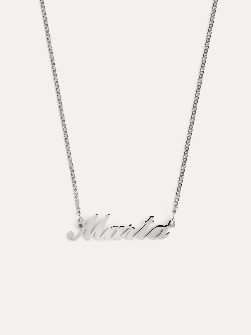 Collier Personnalisé Carrie Argent